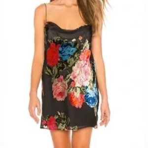 Show Me Your Mumu Black and Floral Dress